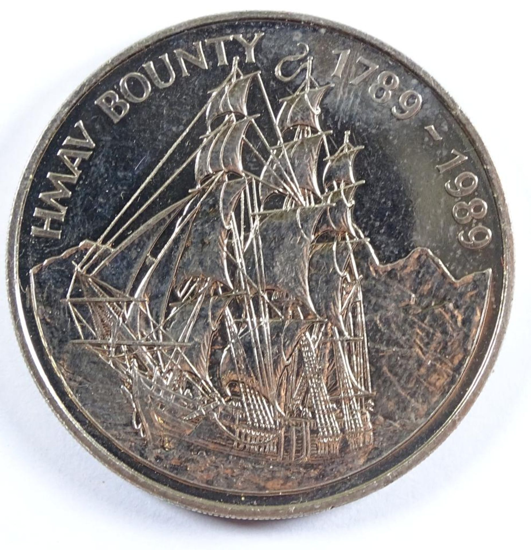 1 Dollar Island,Elizabeth II ,Pitcairn,d-38mm