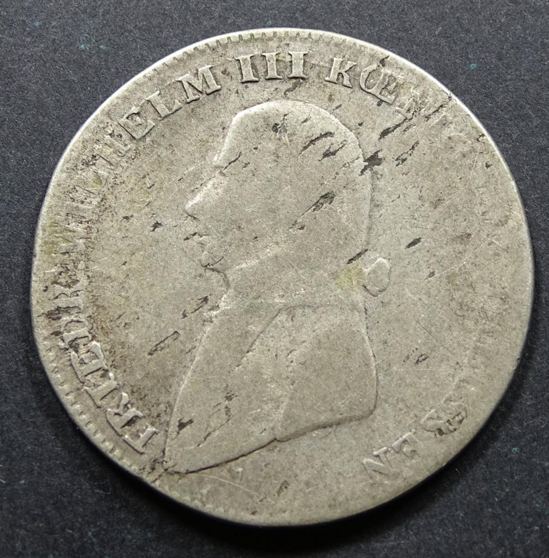 Drei einen Thaler,1802A,d-29mm - Bild 2 aus 2