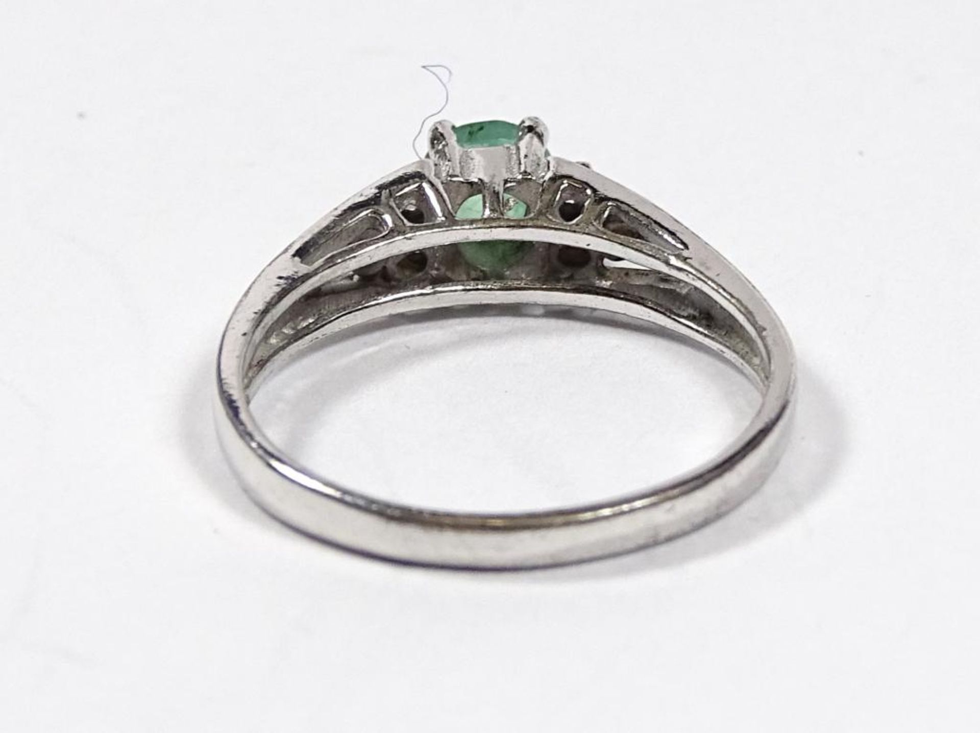 Ring,Silber 925er,Smaragd, 2,30gr., RG 57 - Bild 3 aus 3