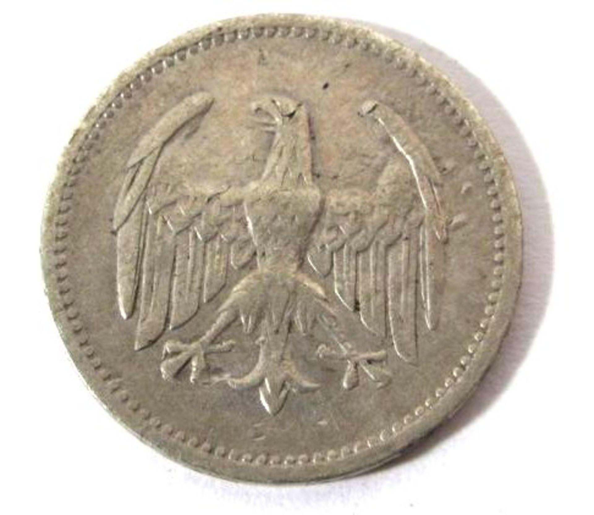 1 Mark, Deutsche Reich 1924 A. - Bild 2 aus 2