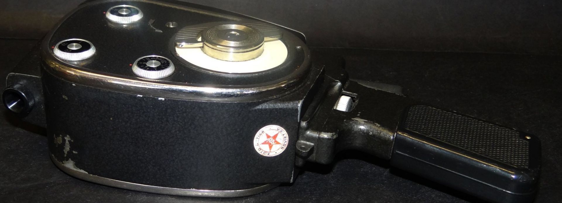 Filmkamera "Quarz M" 8 mm in orig. Tasche mit Garantieschein von 1969, Milano - Bild 5 aus 9