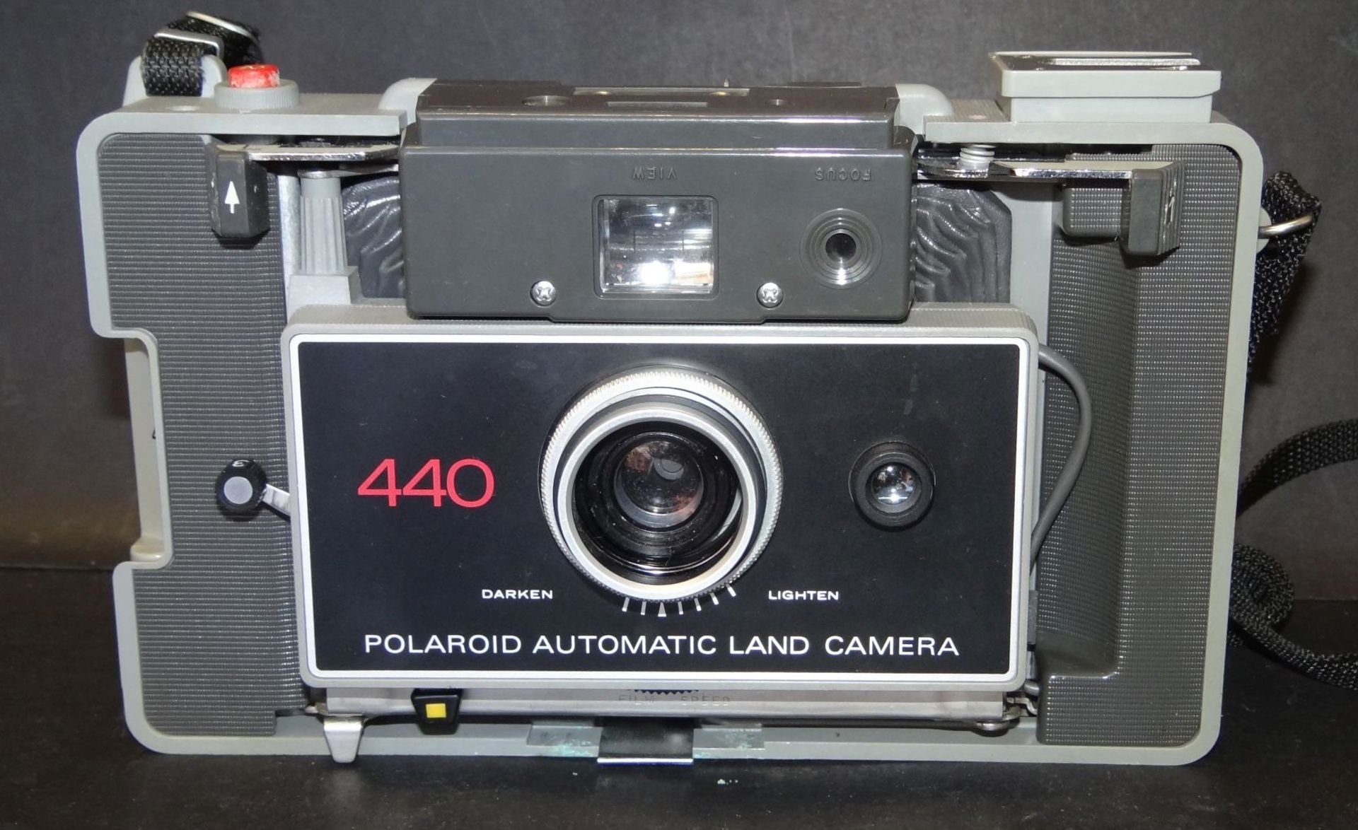 Polaroid 440 Automatic Land Camera Kamera Sofortbildkamera mit Beschreibung in orig. Tasche, gut - Bild 2 aus 7