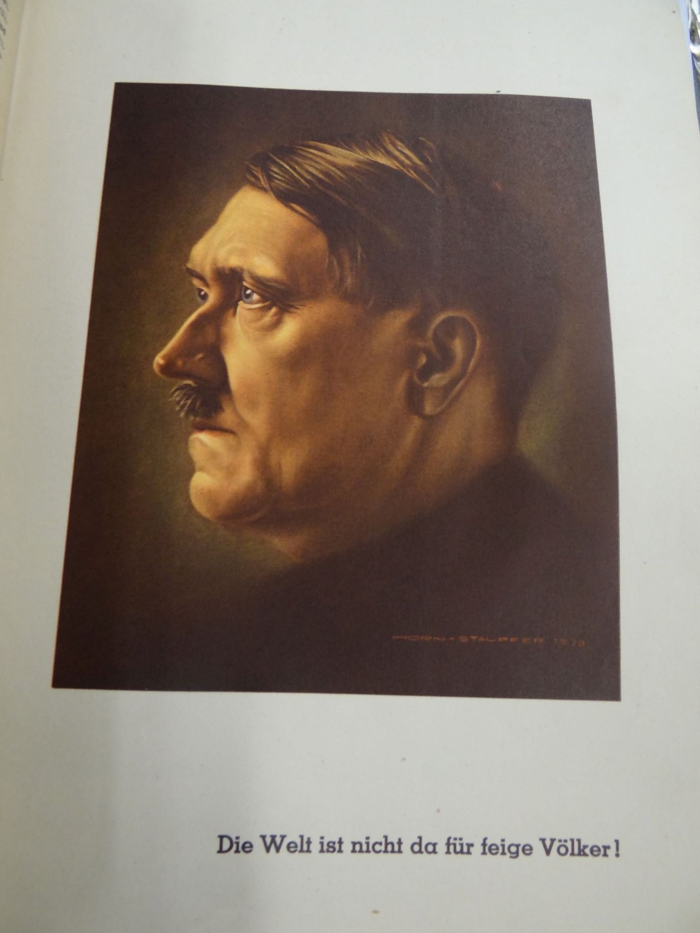 "Das Reich Adolf Hitlers" 1940, Illustrierte, PP, Einband eingerissen, Weihnachtsbuch der - Bild 2 aus 4