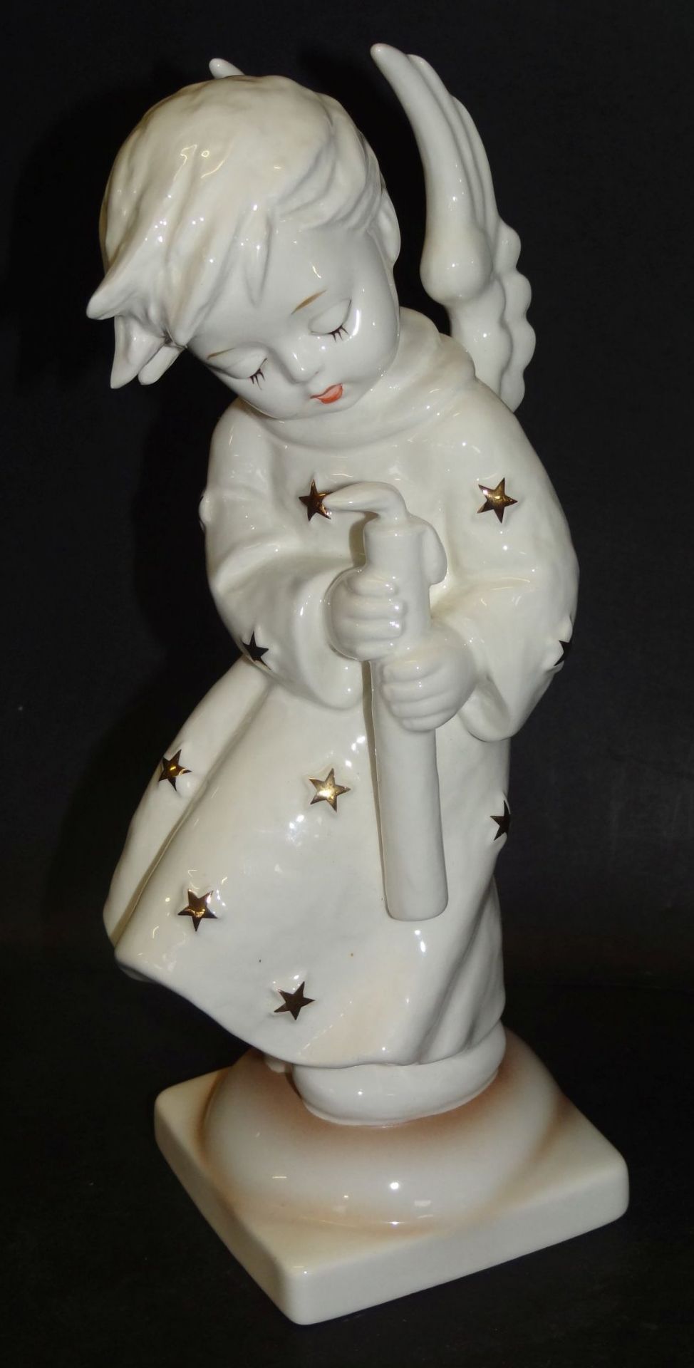 gr. Hummel-Kerzenengel, Weihnachten 1998, H-21 cm, gut erhalten