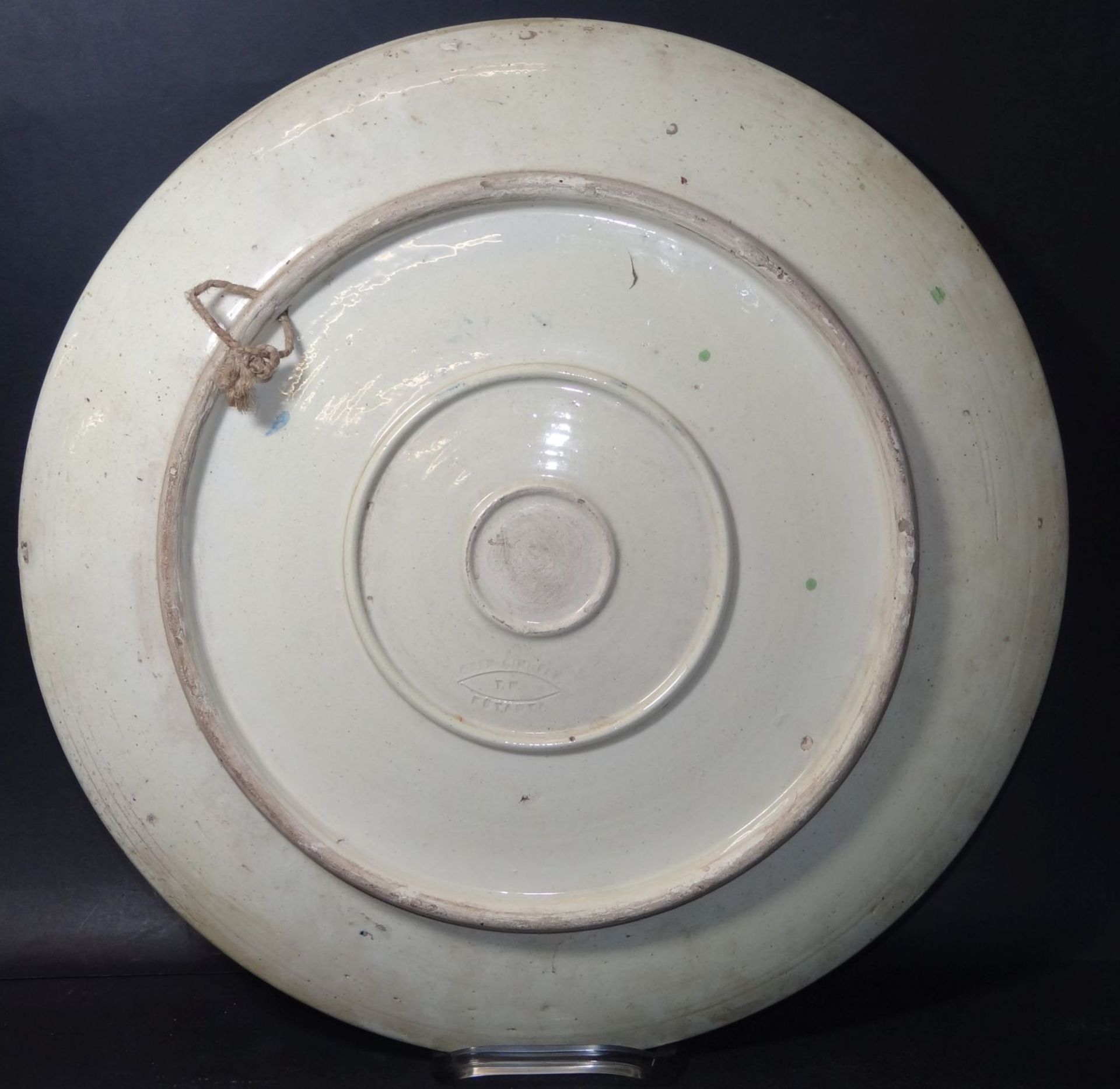 KUTAHYA Wandteller Keramik "Elhamra Cini" handbemalt, D-41 cm - Bild 2 aus 4