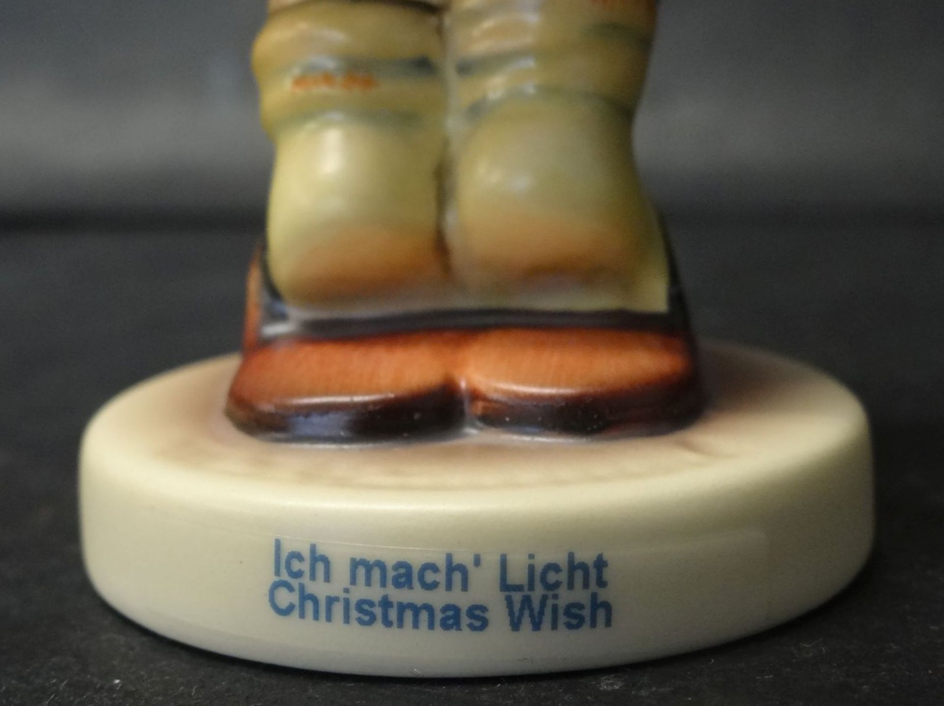 Hummel-Figur "Ich mach Licht" in orig. Karton, bemalt, H-11 cm, gut erhalten - Bild 7 aus 8