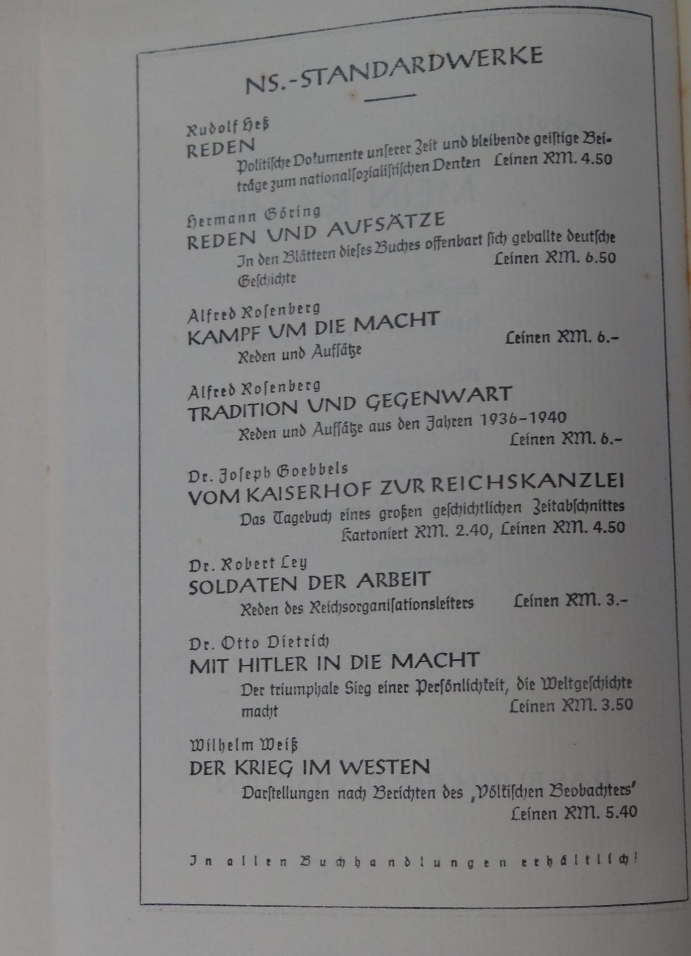 Ad. Hitler "Mein Kampf" blaue Ausgabe 1941, gut erhalten - Bild 4 aus 4