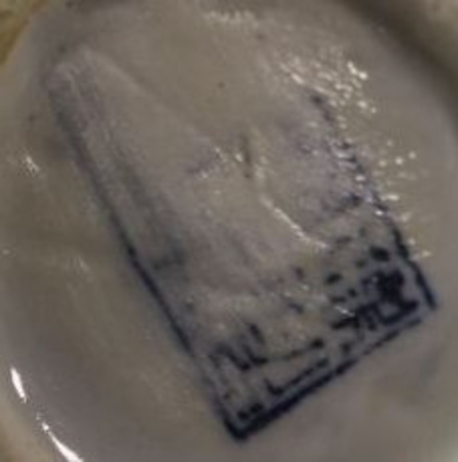 Teekanne, China, reliefiert, blaue Marke, H-14cm. - Bild 3 aus 3
