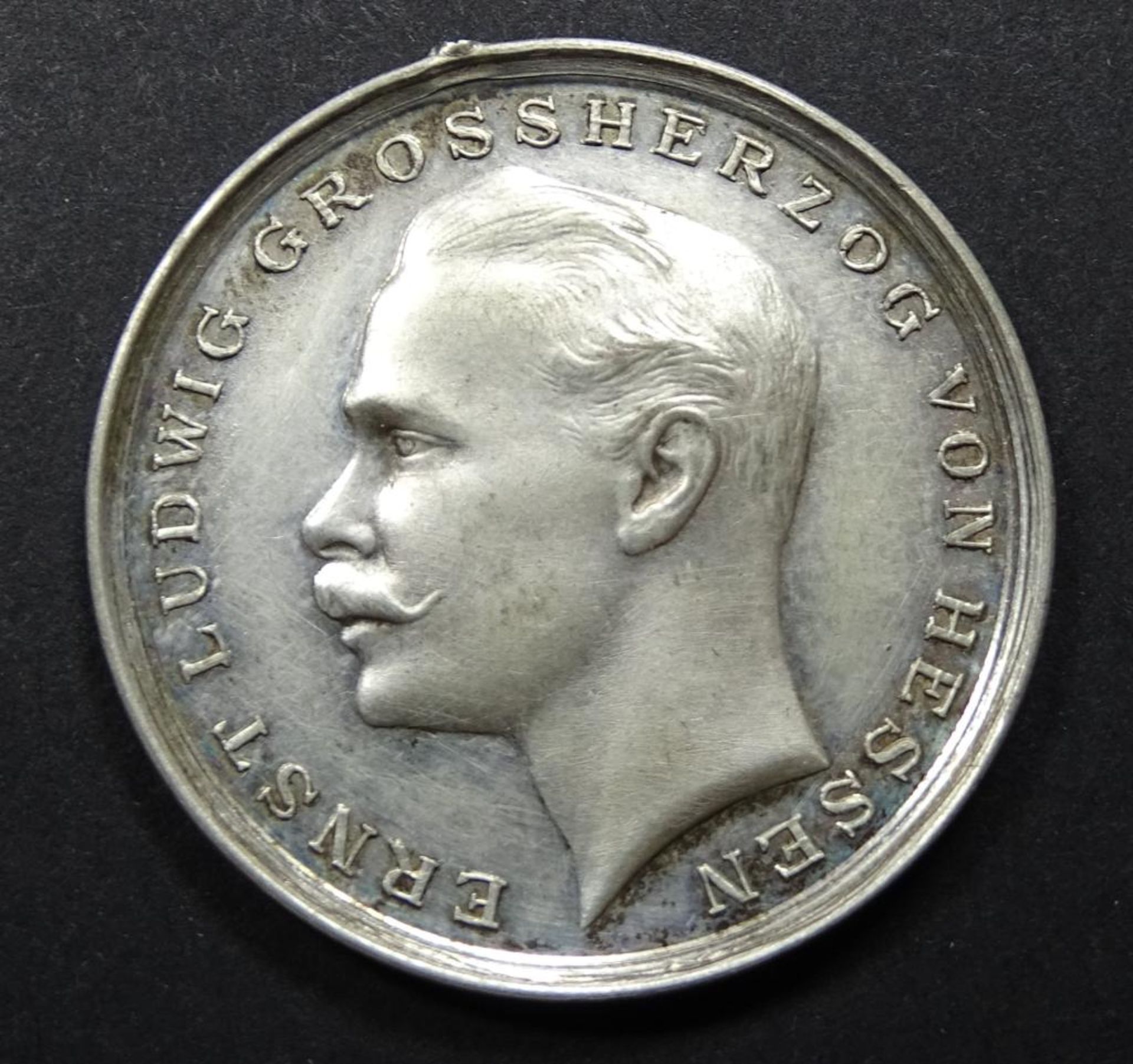 Medaille für Tapferkeit,Ernst Ludwig,henkelspu - Bild 2 aus 2