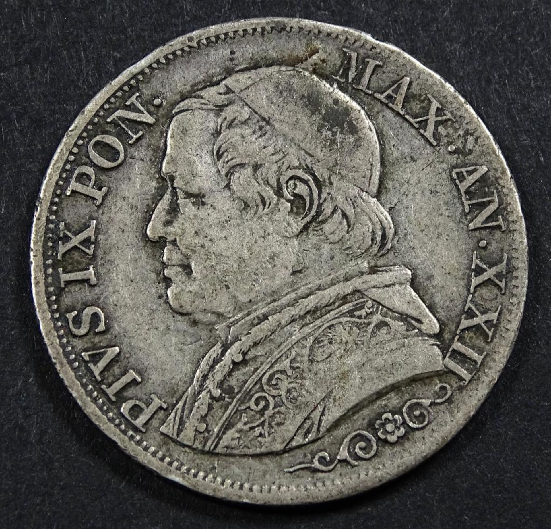 1 Lire,Italien,1867R,s,d-23mm - Bild 2 aus 2