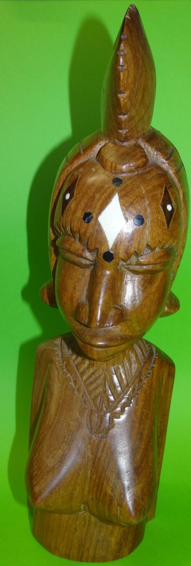 afrikan. Holzbüste aus Ghana, H-34 c