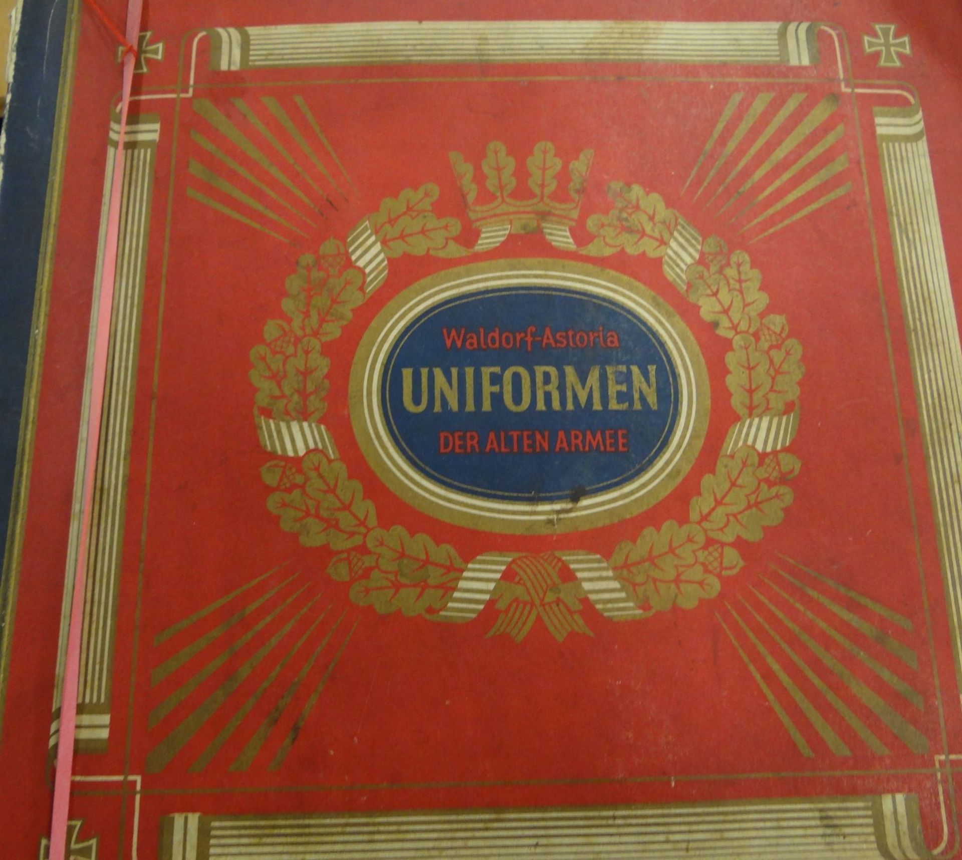 Sammelalbum "Uniformen der alten Armee", komplett