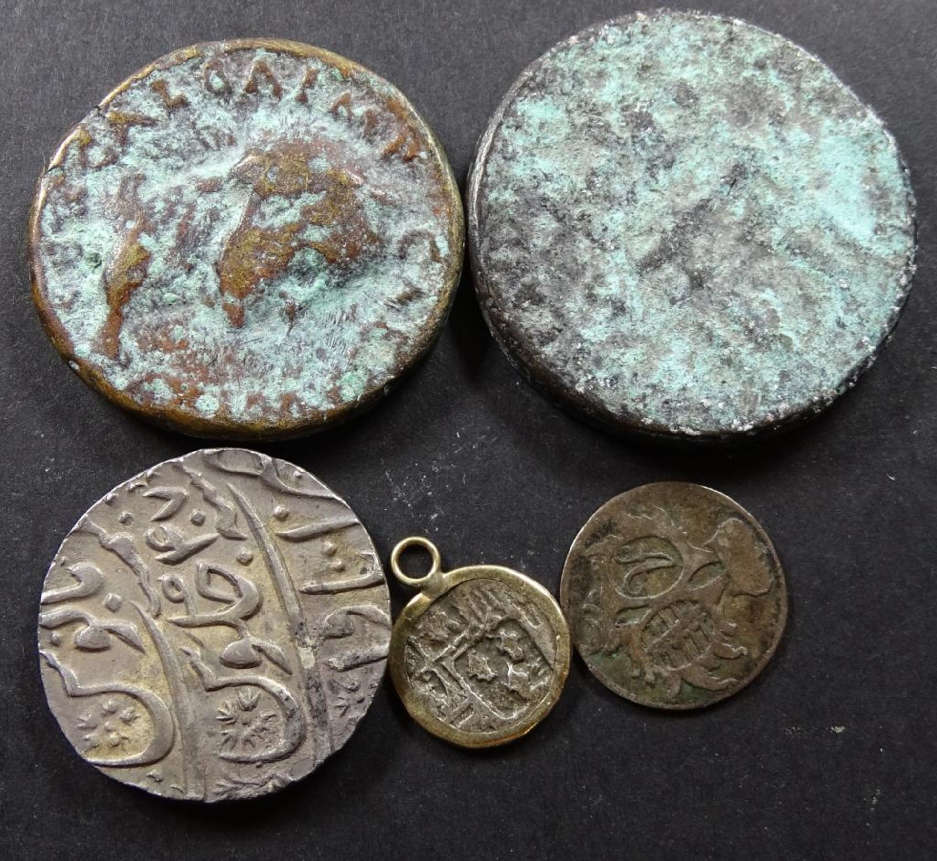 5x Münzen,Antik,+Arabisch - Bild 2 aus 2