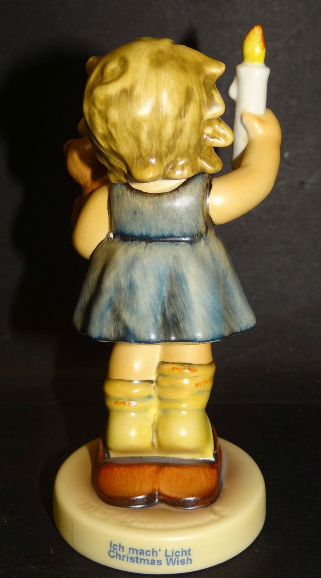 Hummel-Figur "Ich mach Licht" in orig. Karton, bemalt, H-11 cm, gut erhalten - Bild 4 aus 8