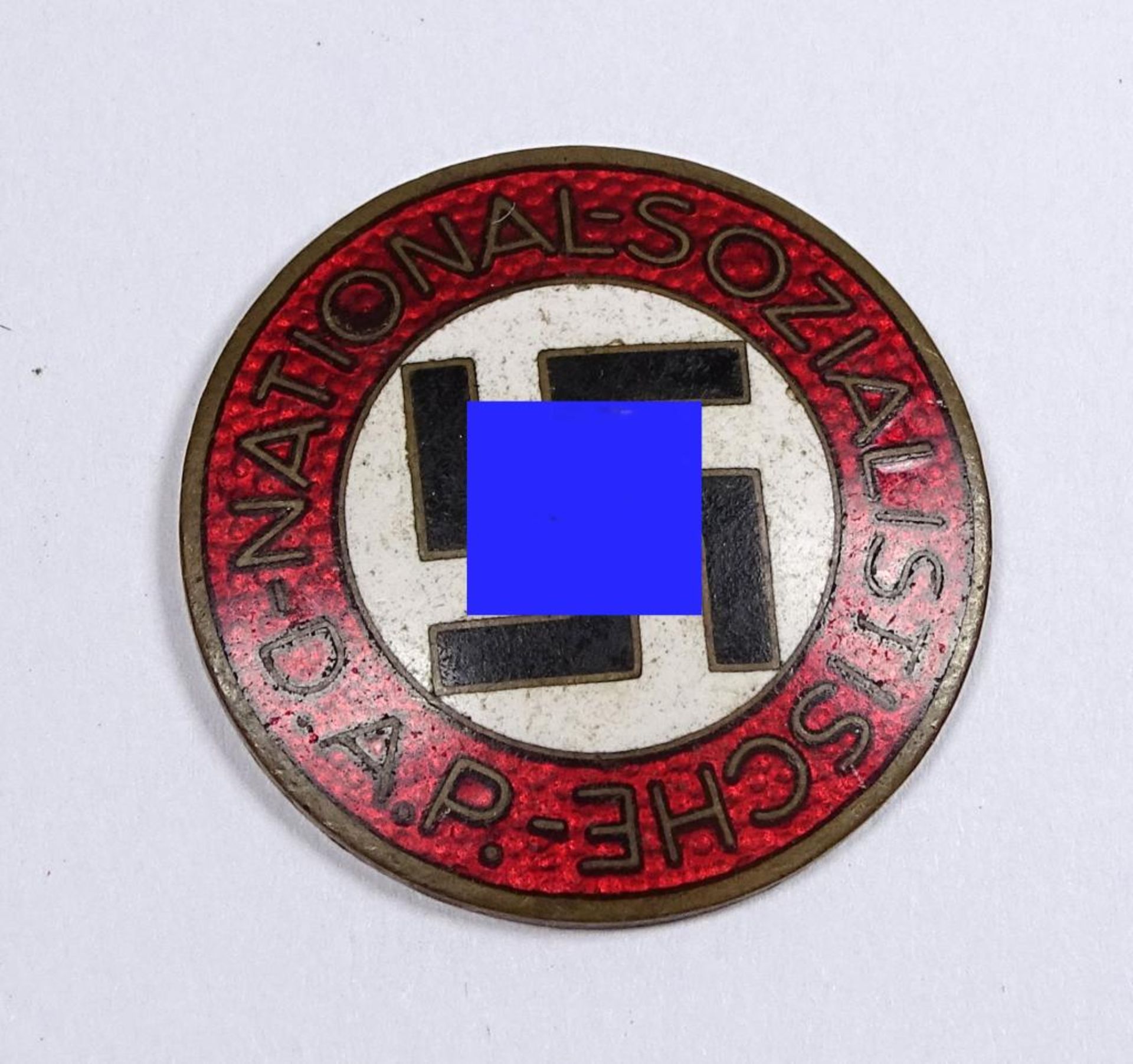 NSDAP Partei Abzeichen,RZM,M1/128,Nadel fehlt