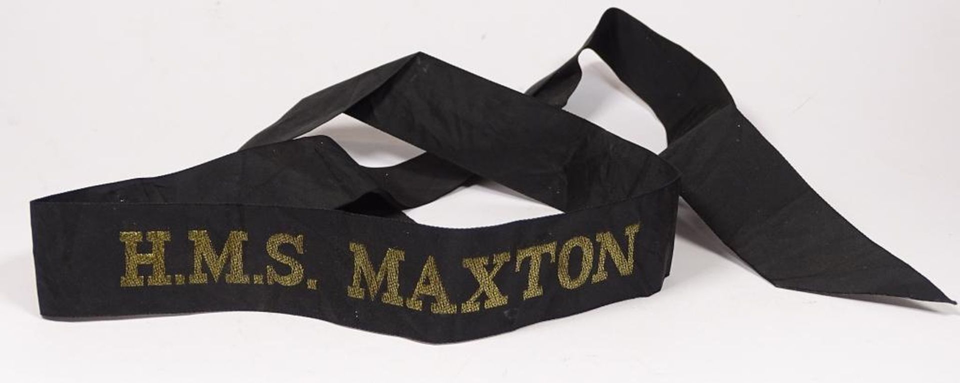 Mützenband "H.M.S. Maxton,L-96c - Bild 2 aus 2