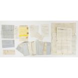 Group of Pre Civil War Documents.