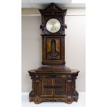 George Jones Astronomical Regulator Clock in Herter Bros Case.