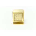 Tiffany & Co. Swiss Desk Clock / Thermometer.