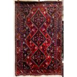 Caucasian Hand Knotted Rug.