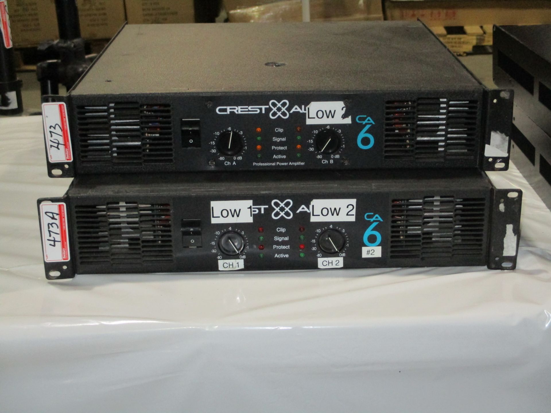 CREST AUDIO CA6 POWER AMPLIFIER