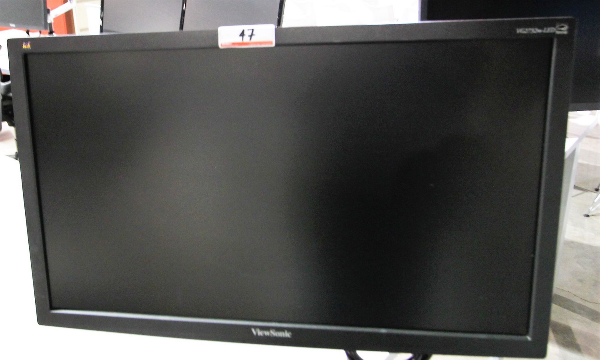 VIEWSONIC VG2732M 27" LED MONITOR C/W ERGOTRON 45-241-026 DESK MOUNT ADJ ARM - Image 2 of 2