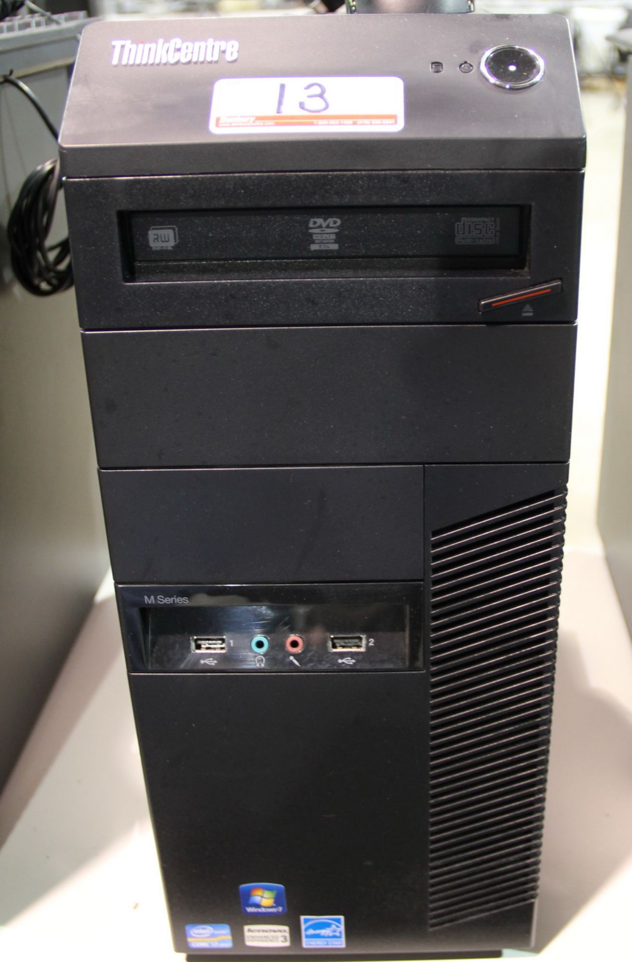 LENOVO THINKCENTRE M-SERIES DESKTOP COMPUTER C/W KEYBOARD & MOUSE