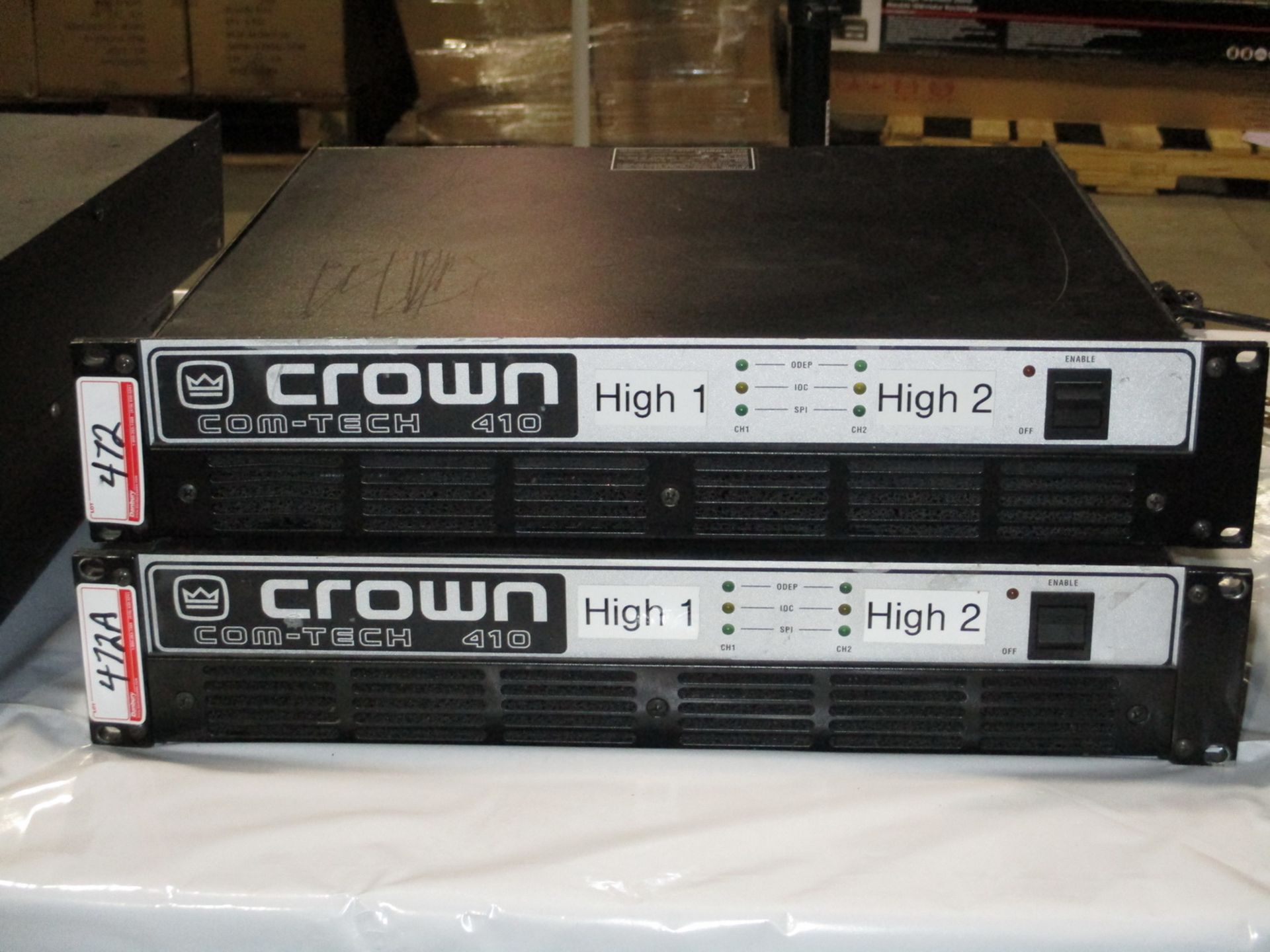 CROWN COM-TECH 410 AMPLIFIER