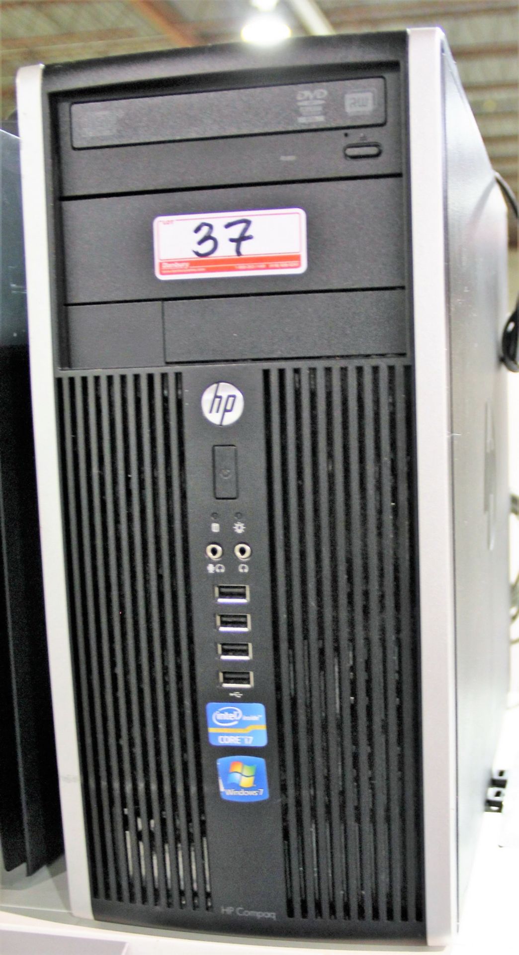 HP COMPAQ 6200 PRO MINITOWER COMPUTER C/W KEYBOARD & MOUSE