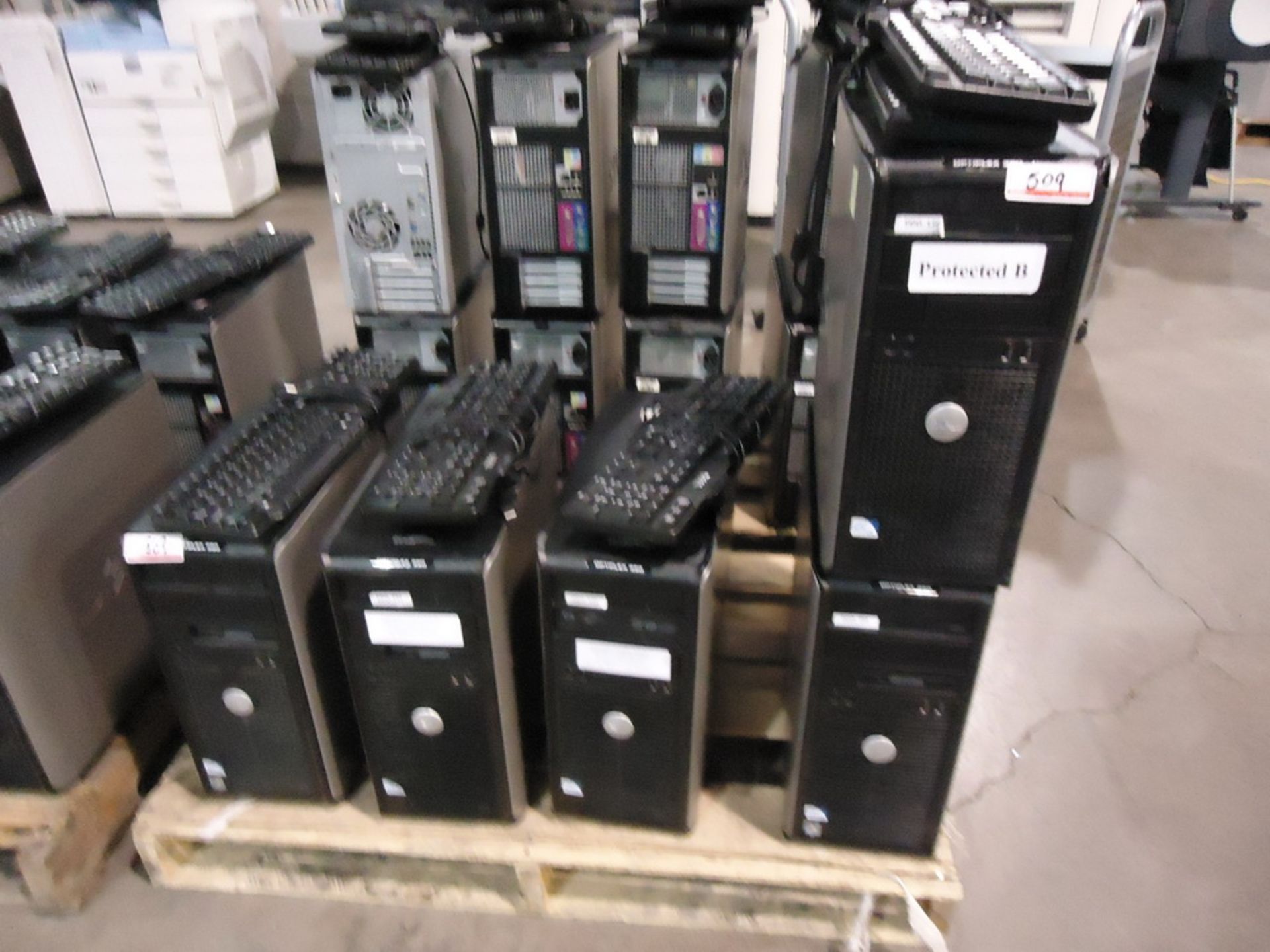 UNITS - DELL OPTIPLEX 360 TOWER PCS C/W KB & MOUSE (NO HDD'S)