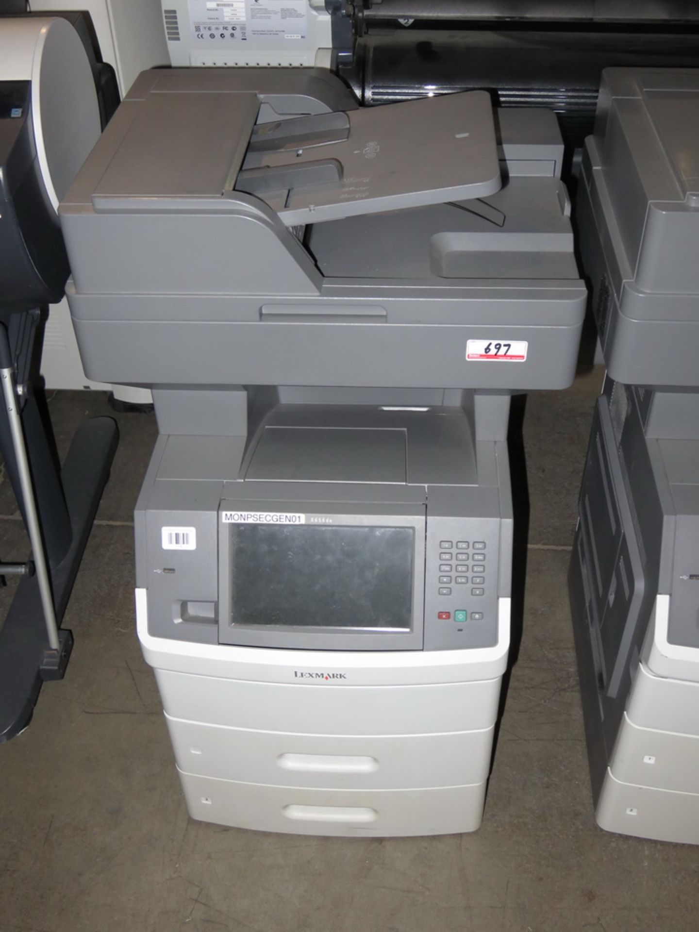 LEXMARK X656DE MULTIFUNCTION PRINTER