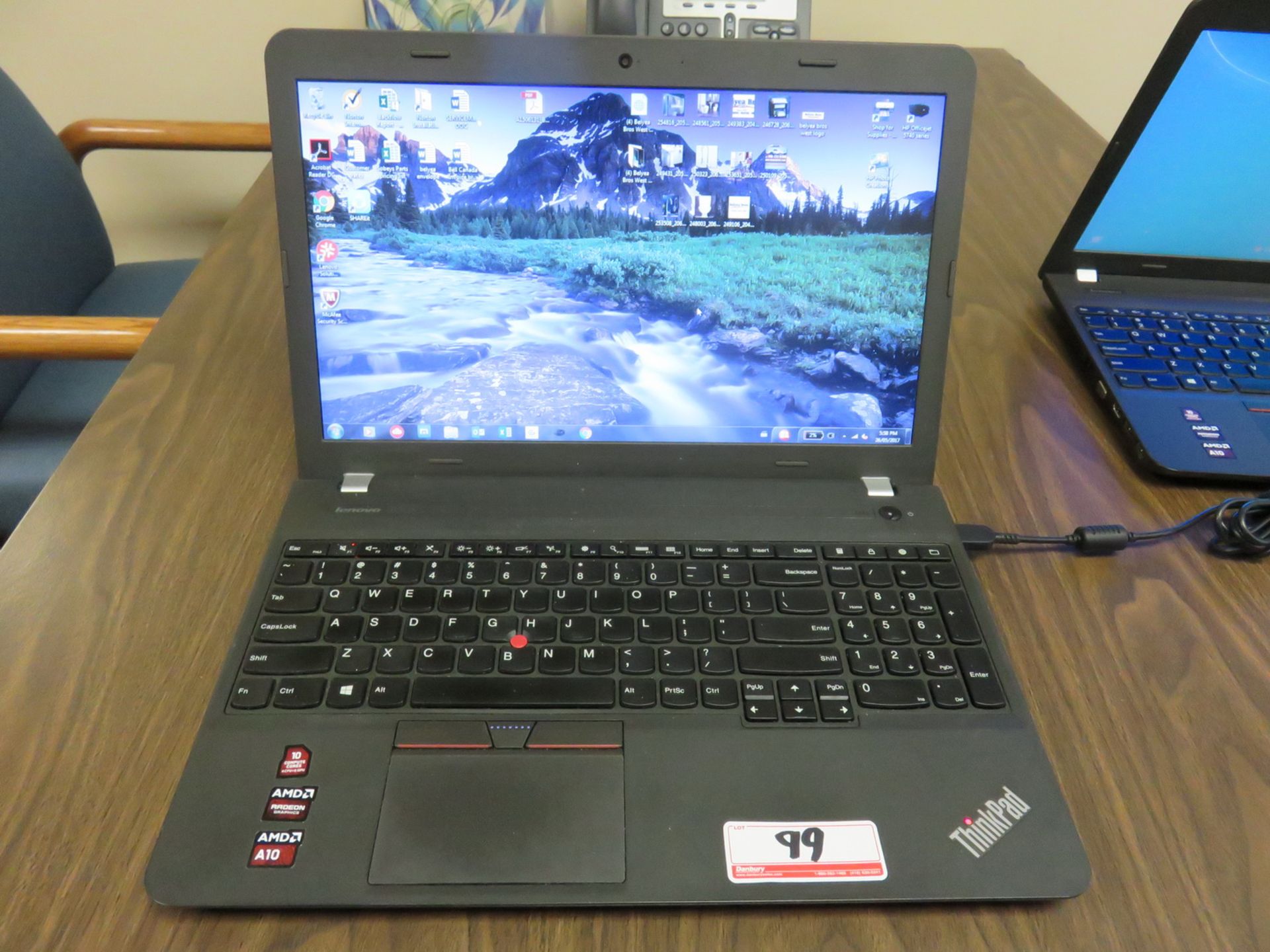 LENOVO THINKPAD LAPTOP W/ AMD A10 7300 PRCOESSOR, RADEON R6 GRAPHICS, 4GB RAM, 500GB HDD W/ ADAPTER