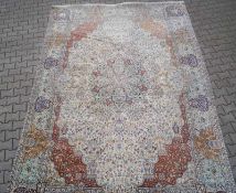 Grosser persischer Keschan gepflegt , Nanilinfarben , Wolle auf Wolle, 409x268cm