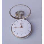 Grosse Taschenuhr mit Datumsanzeige Sterling Eardley Norton 1812 Grosse Sterlingtaschenuhr mit