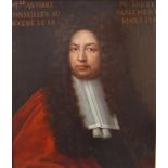 Portrait des Antoine de Trest, Parlamentarier, enstanden 1705 Halbportrait eines Herrn mit feinem