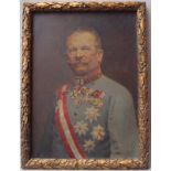 Porträt des KuK-Generals Otto von Frank, um 1900 Öl auf Leinwand, Porträt-Darstellung des