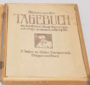 Skizzenbuch d. Architekten Ernst Rambaum, 1. WK, Ostfront "3 Jahre im Osten, Vormarsch, Etappe und