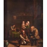 A late 18th/early 19th copy after David the Younger Tenier's painting of a foot surgeon, (17th