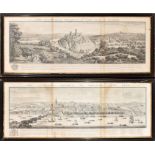 A pair of 18th century prints by the topographical artists Samuel and Nathaniel Buck both dated