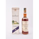 A bottle of 1967 Macallan whiskey, 75cl distilled in Scotland by the Macalllan Distillers Ltd, in