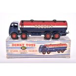 A Dinky Toys 942 Foden 14 ton tanker 'Regent'  the blue truck and cab with red, blue and white