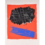 Bruce McLean (born 1944) Scottish Pipe Dream (red), signed and dated in pencil 1984, numbered 13/30,