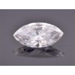 A loose marquise cut diamond  weighing 1.79cts, approximately E/F colour and  SI3 clarity.