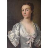 A 19th century portrait of Maria Cooper (1720-1800) daughter of Robert Cooper, married in 1740,