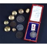 A cased Silver George V coronation medal 1911 Birmingham, 1910. On original commemorative G V R