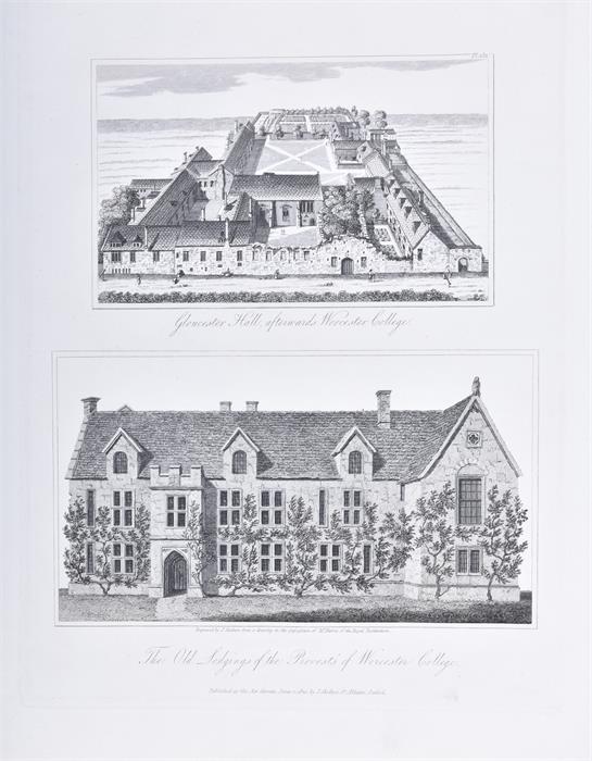 Joseph John Skelton (1783-1871) English a number of engraved views of the Oxford colleges, some - Image 4 of 6