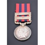 An India general service medal awarded to 1817 Sergeant Thomas Gill, 1st Battalion Rifle Brigade,