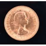 A full sovereign 1967, 7.9 grams.