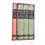 J.R.R. Tolkein (1892-1973)  Folio Society Lord of the Rings Trilogy, together with The Hobbit,