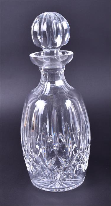 A Waterford Crystal glass decanter  together with five sherry glasses, decanter 27 cm (including - Image 2 of 4